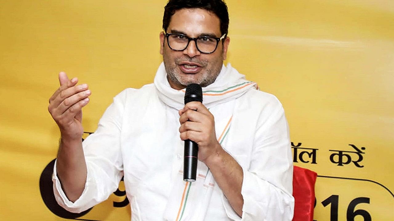 Political strategist and Jan Suraj Abhiyan Chief Prashant Kishor. Credit: PTI File Photo