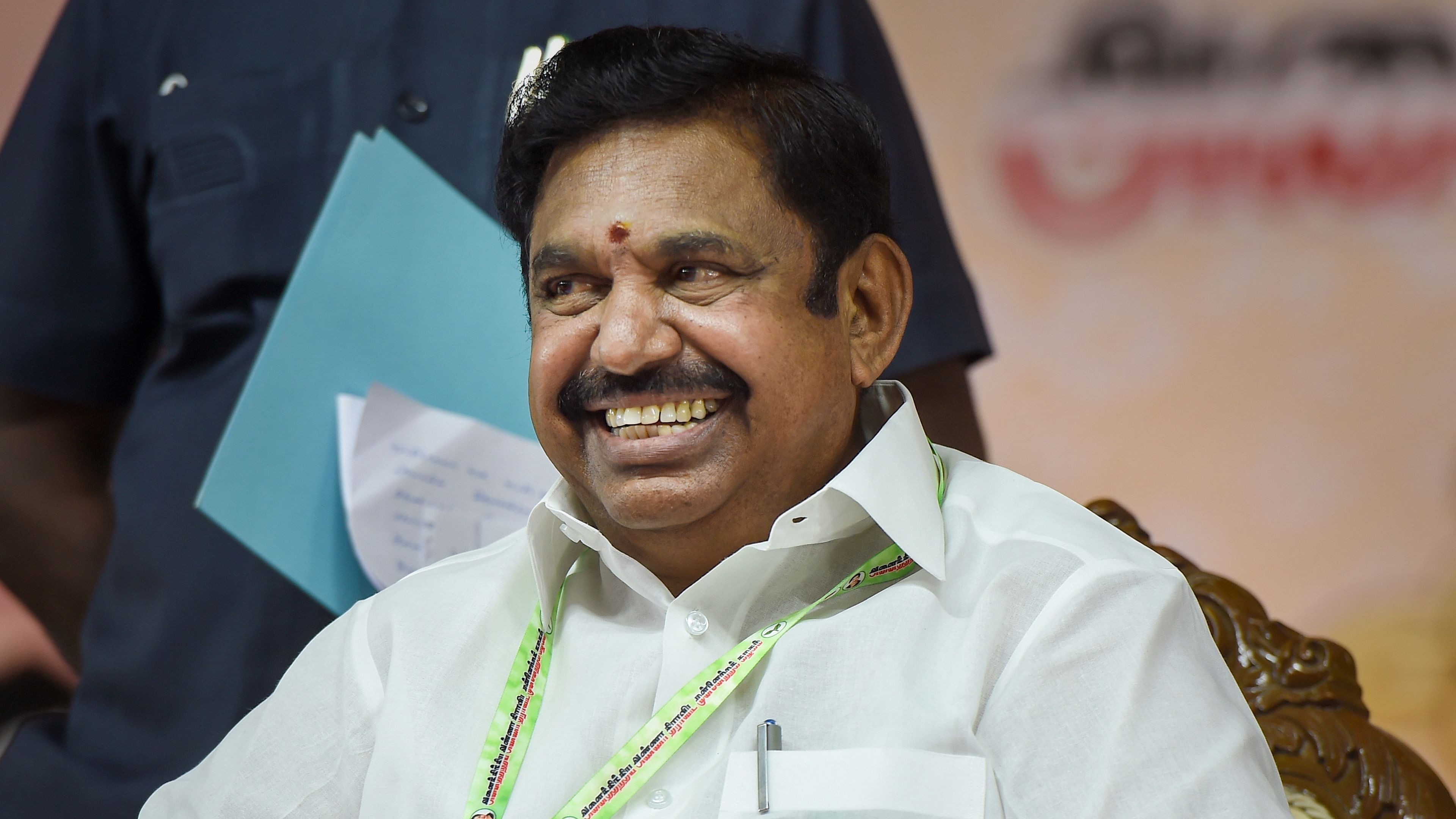 Palaniswami referred to the increase in property tax in the State including in the Corporation, municipal and town panchayat areas. Credit: PTI Photo