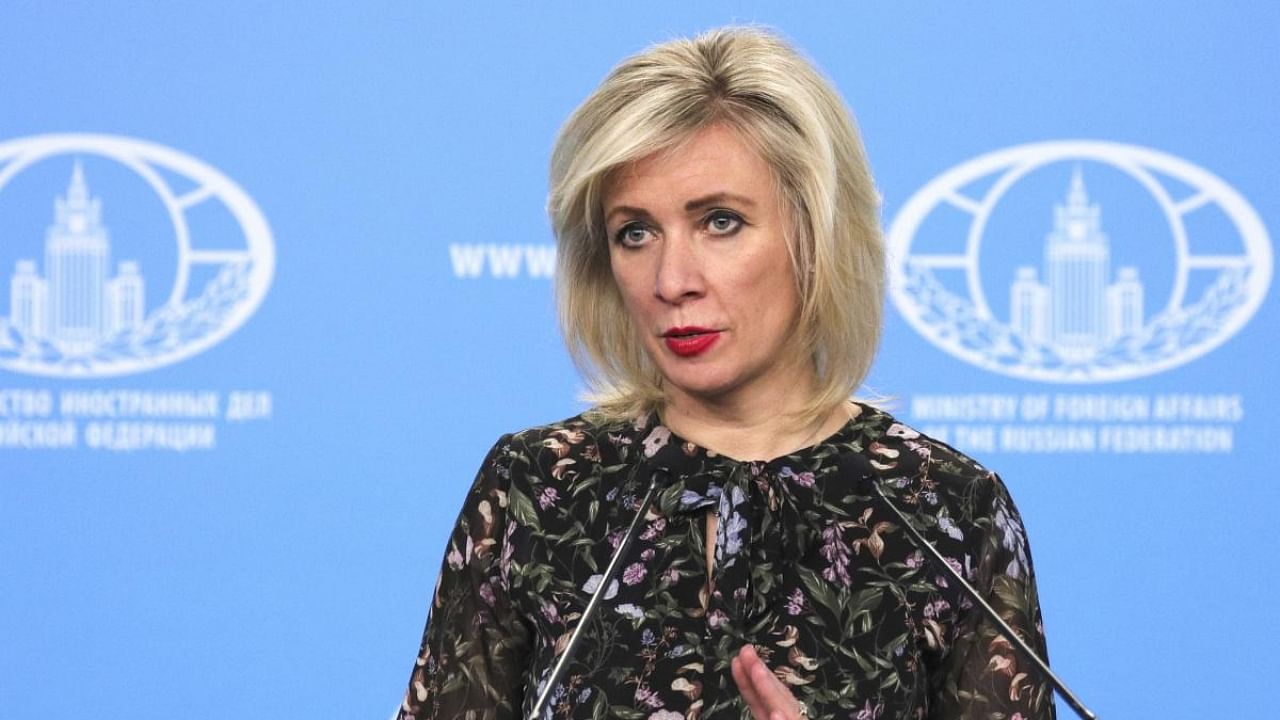 Russian Foreign Ministry's spokeswoman Maria Zakharova. Credit: AP Photo