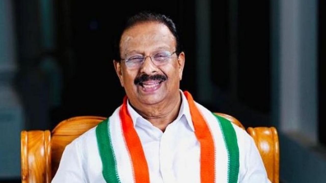 Kerala PCC president K Sudhakaran. Credit: IANS Photo