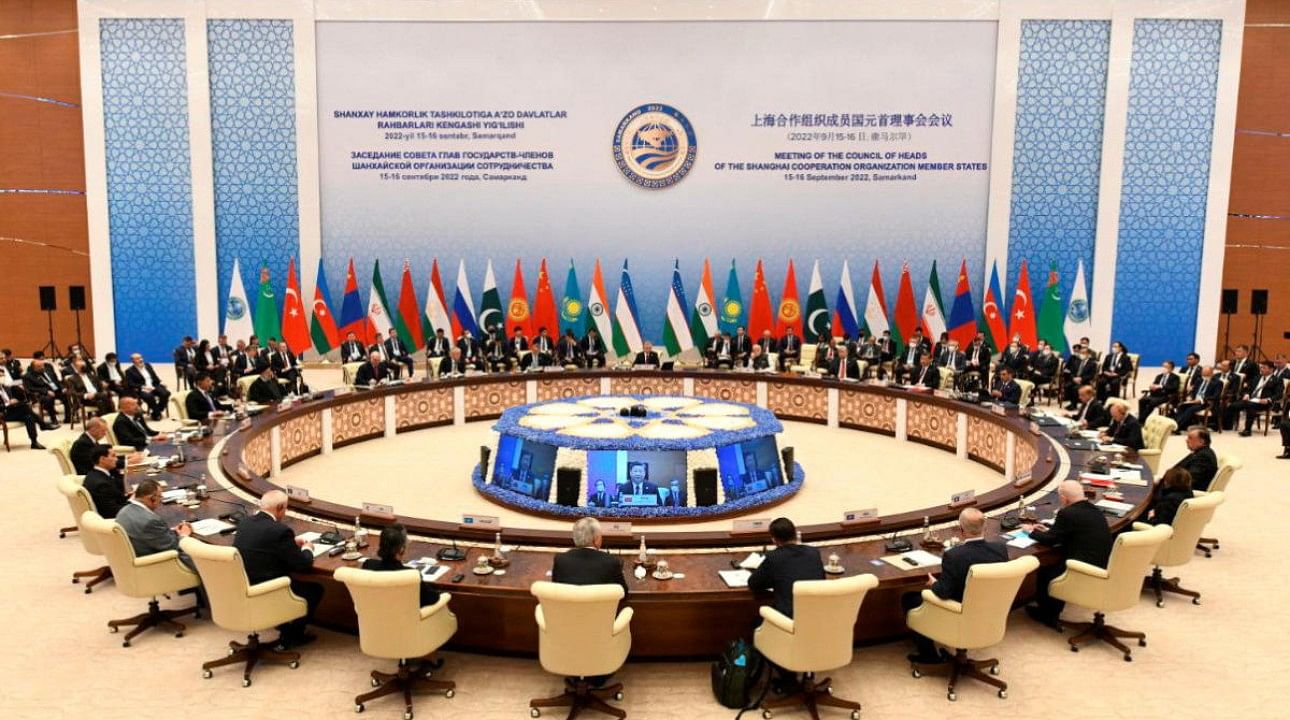 Shanghai Cooperation Organization summit in Samarkand. Credit: Reuters Photo
