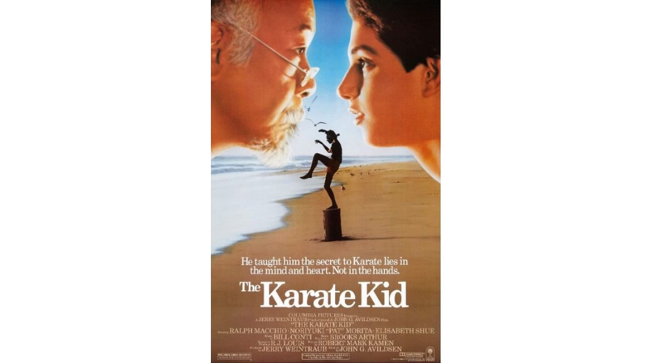 Poster of 'The Karate Kid' (1984). Credit: IMDb Photo