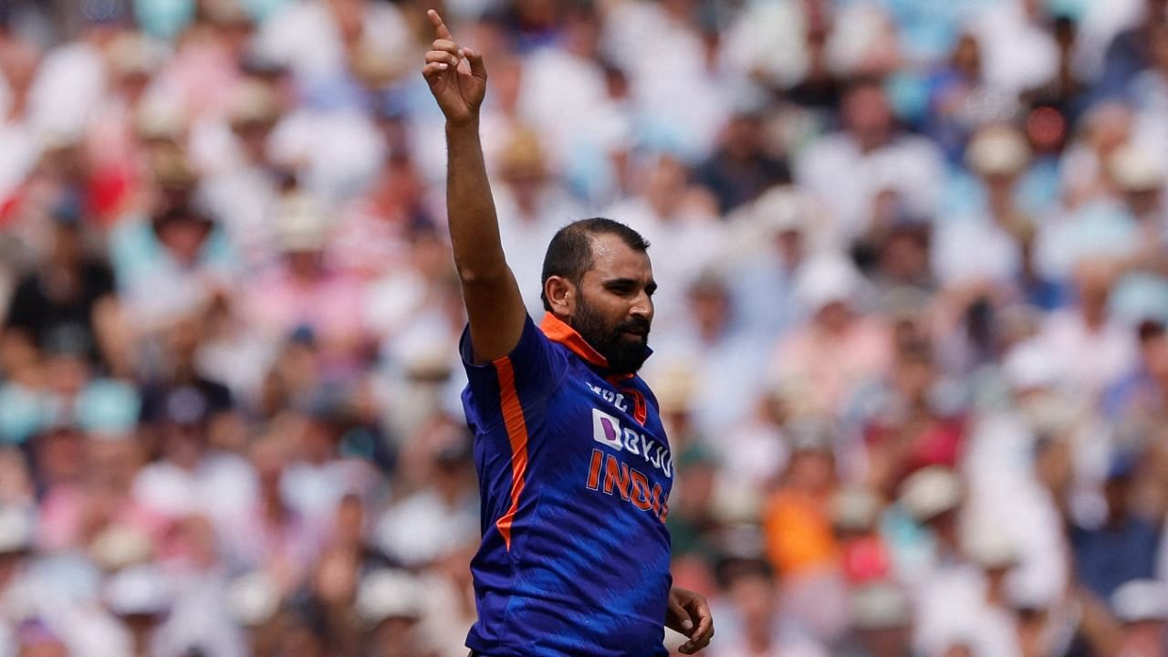 Mohammed Shami. Credit: Reuters Photo