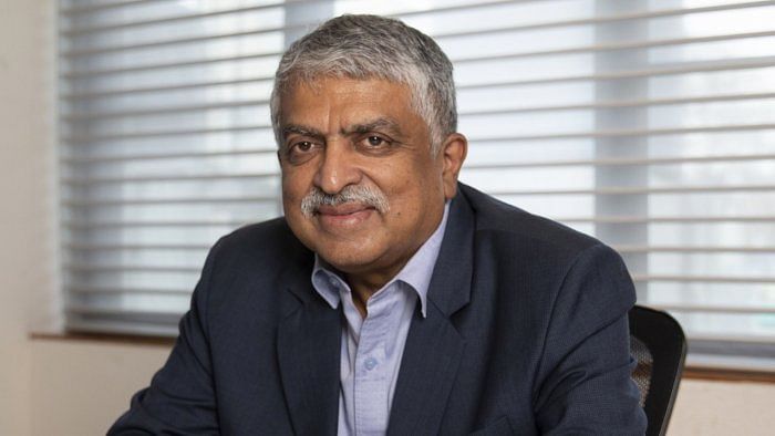 Nandan Nilekani. Credit: Bloomberg Photo