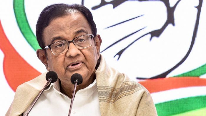 Former union finance minister P Chidambaram. Credit: PTI File Photo