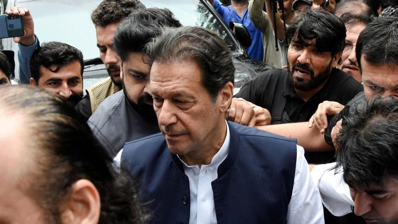 Former Prime Minister Imran Khan. Credit: Reuters Photo
