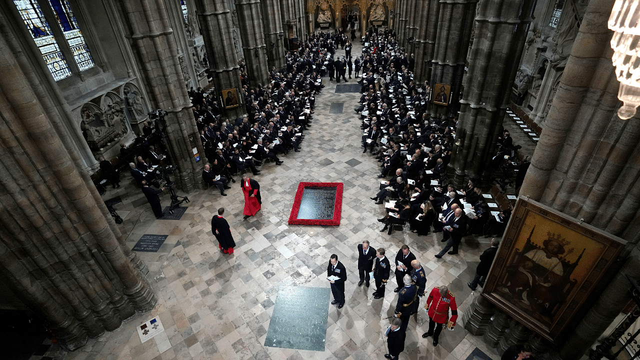 Funeral service of Queen Elizabeth II. Credit: AP Photo