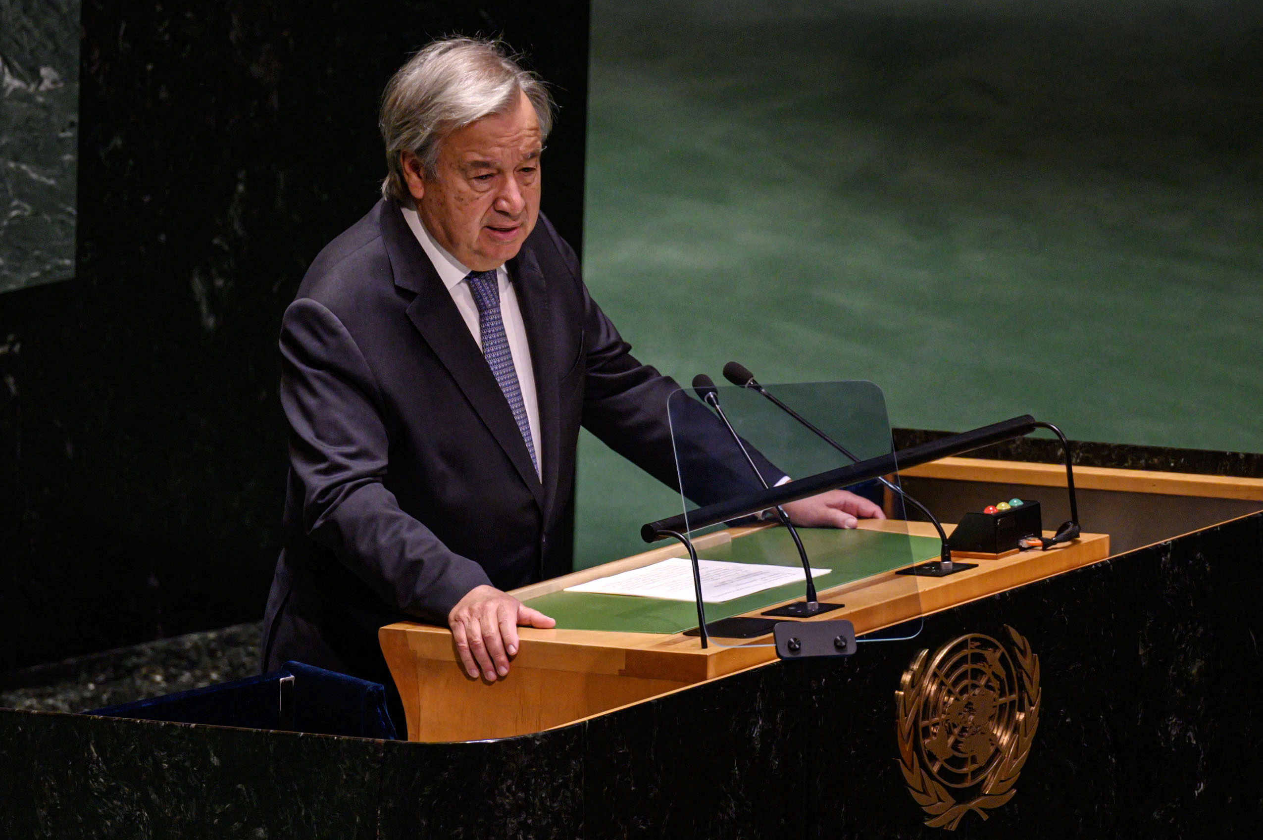 Secretary-General of the United Nations Antonio Guterres. Credit: AFP Photo