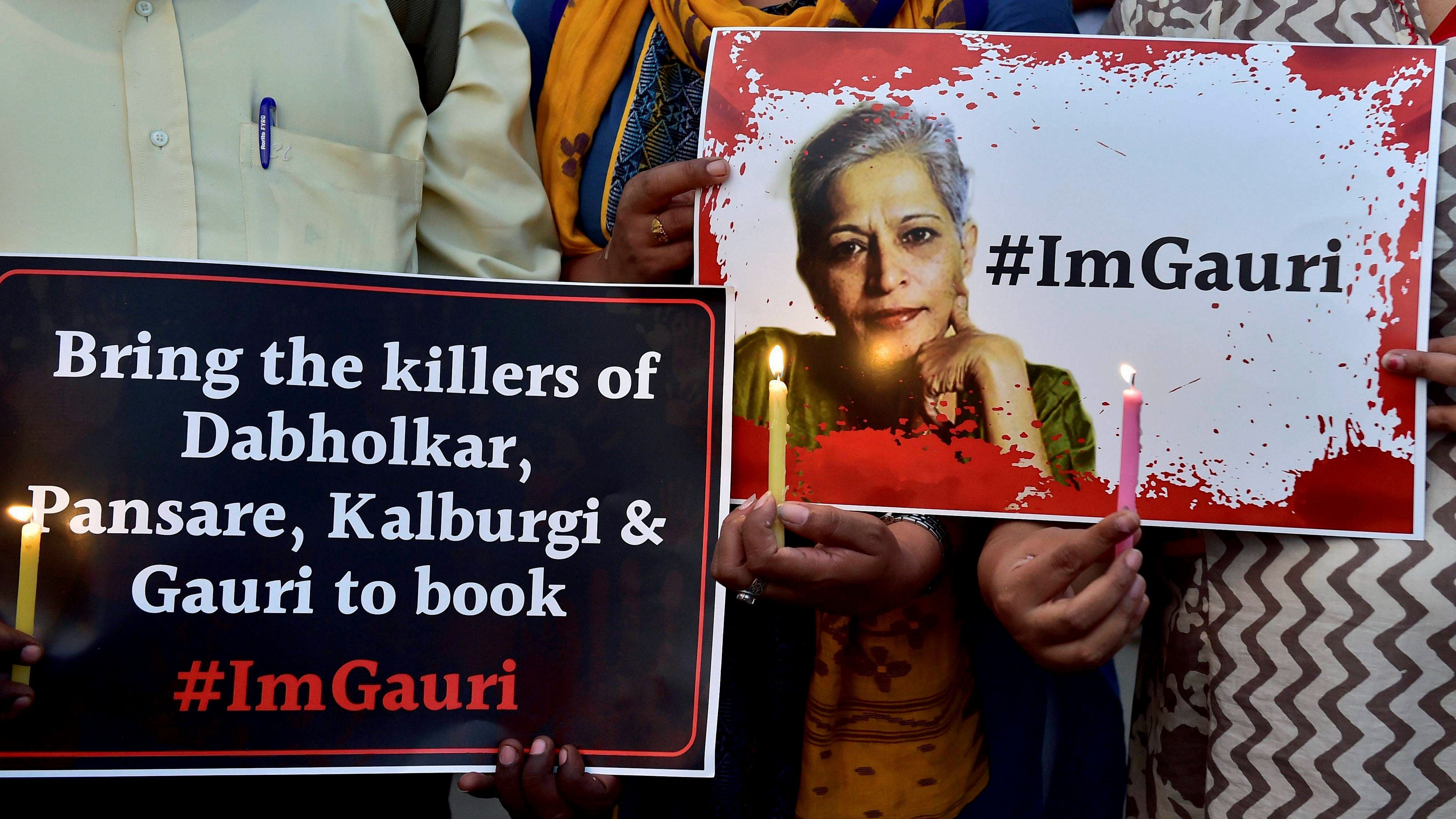 There were over 200 reported attacks on journalists in India in the last five years, out of which over 30 of them were murder in the last decade, Kavitha Lankesh said. Credit: PTI Photo