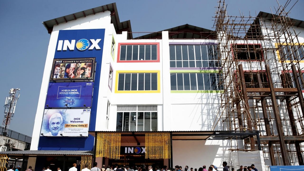 Recently opened multi-screen cinema hall in Srinagar. Credit: Reuters Photo