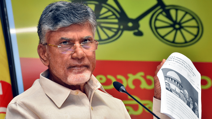 N Chandrababu Naidu. Credit: PTI Photo