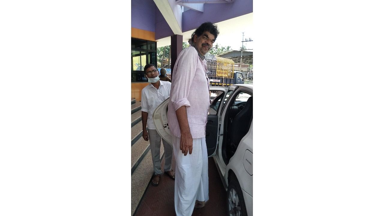 The reporter met P M Kamarudeen near a community hall at Pavaratty, a town in Kerala’s Thrissur district. Credit: DH Photo