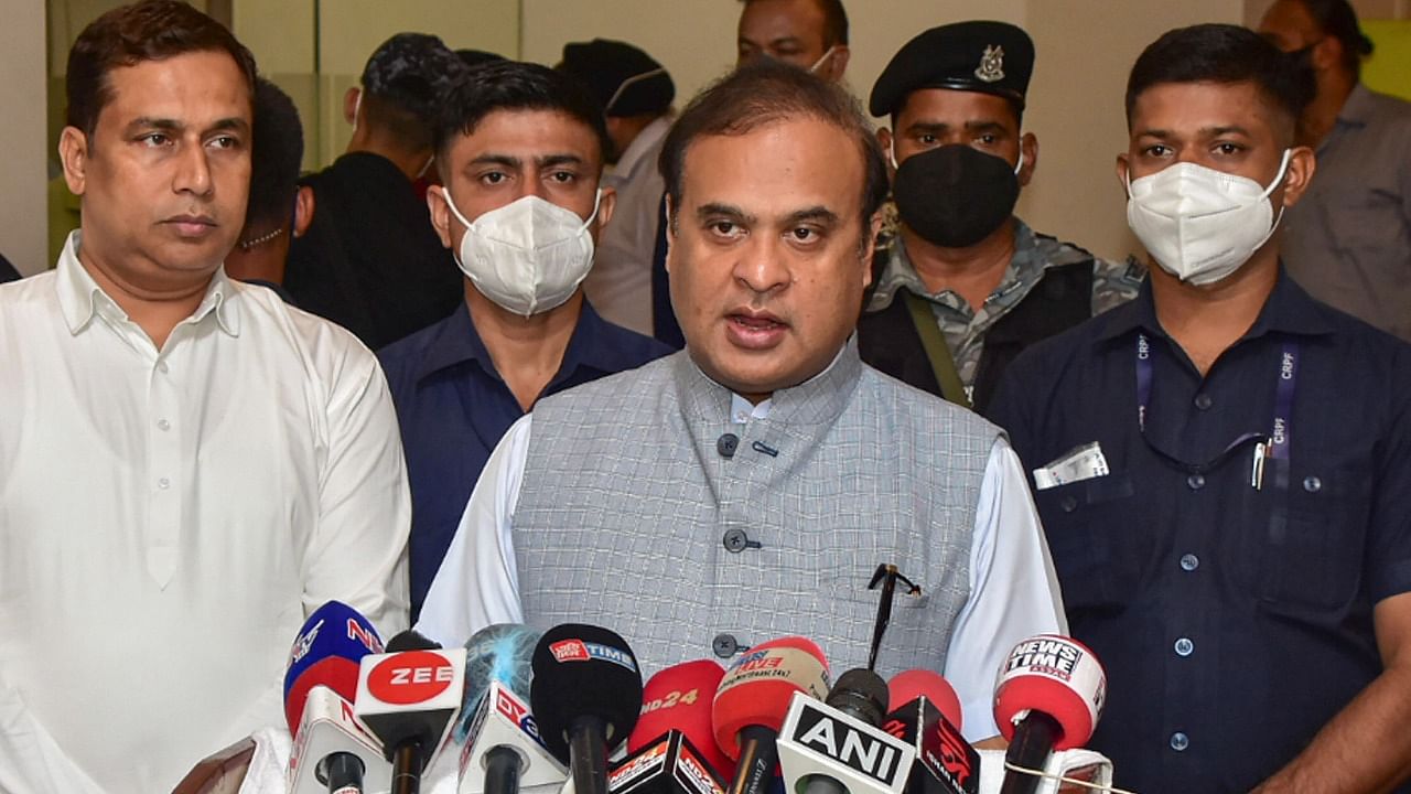 Assam Chief Minister Himanta Biswa Sarma. Credit: PTI Photo