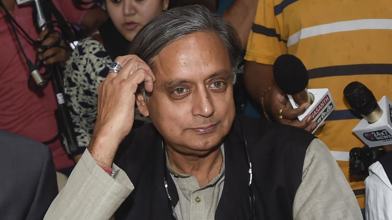 Senior Congress leader Shashi Tharoor. Credit: PTI Photo