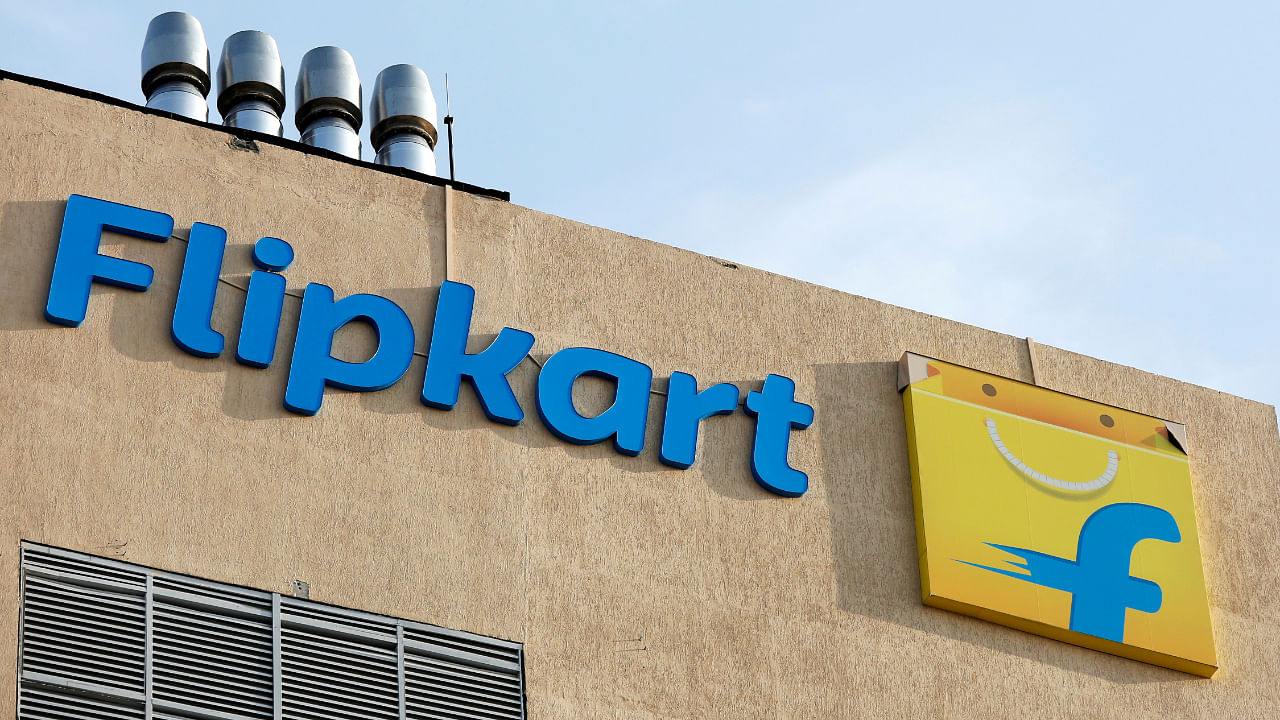 The logo of Flipkart is seen on the company's office in Bengaluru, India, May 9, 2018. Credit: Reuters File Photo