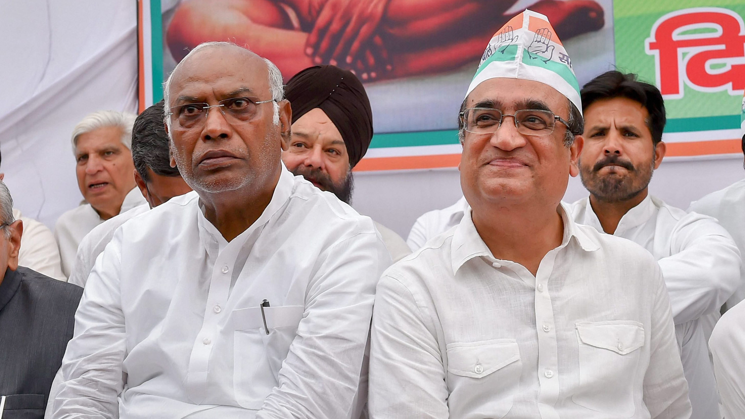 Party sources said 82 MLAs loyal to Gehlot, who had submitted resignation letters on Sunday over a possible move to appoint Pilot as the next chief minister, are likely to hold a meeting on Monday to decide their next course of action. The Congress has 108 MLAs in the House of 200. Credit: PTI Photo