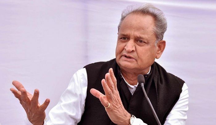 Rajasthan’s chief minister for the third time, Ashok Gehlot was tipped to become the national president of the Congress. Credit: PTI Photo
