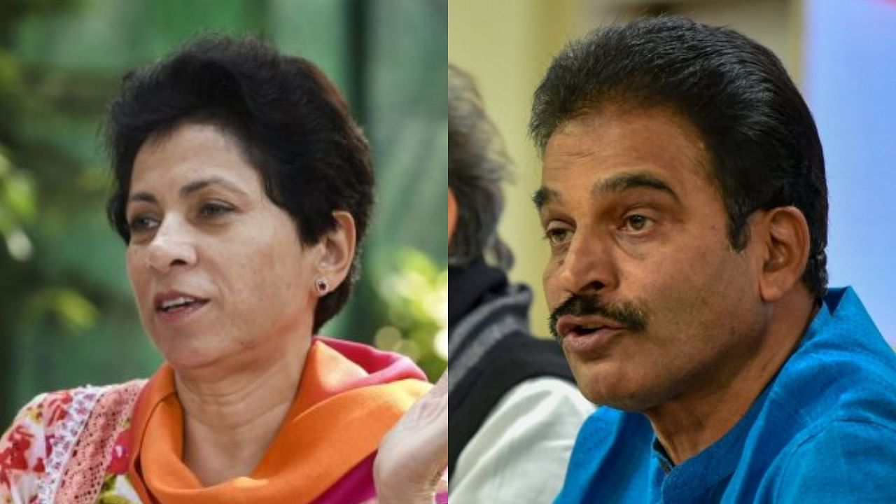 Kumari Selja, K C Venugopal. Credit: PTI Photos