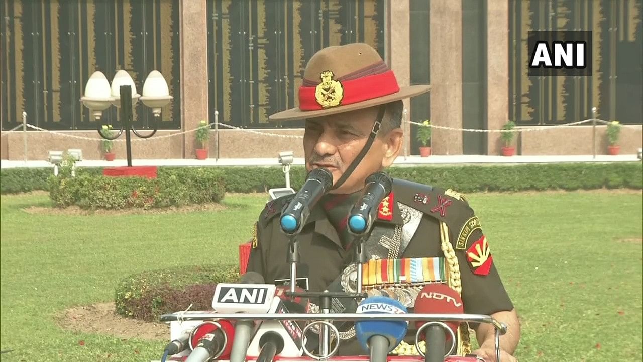Lt General Anil Chauhan (Retired). Credit: Twitter/@ANI