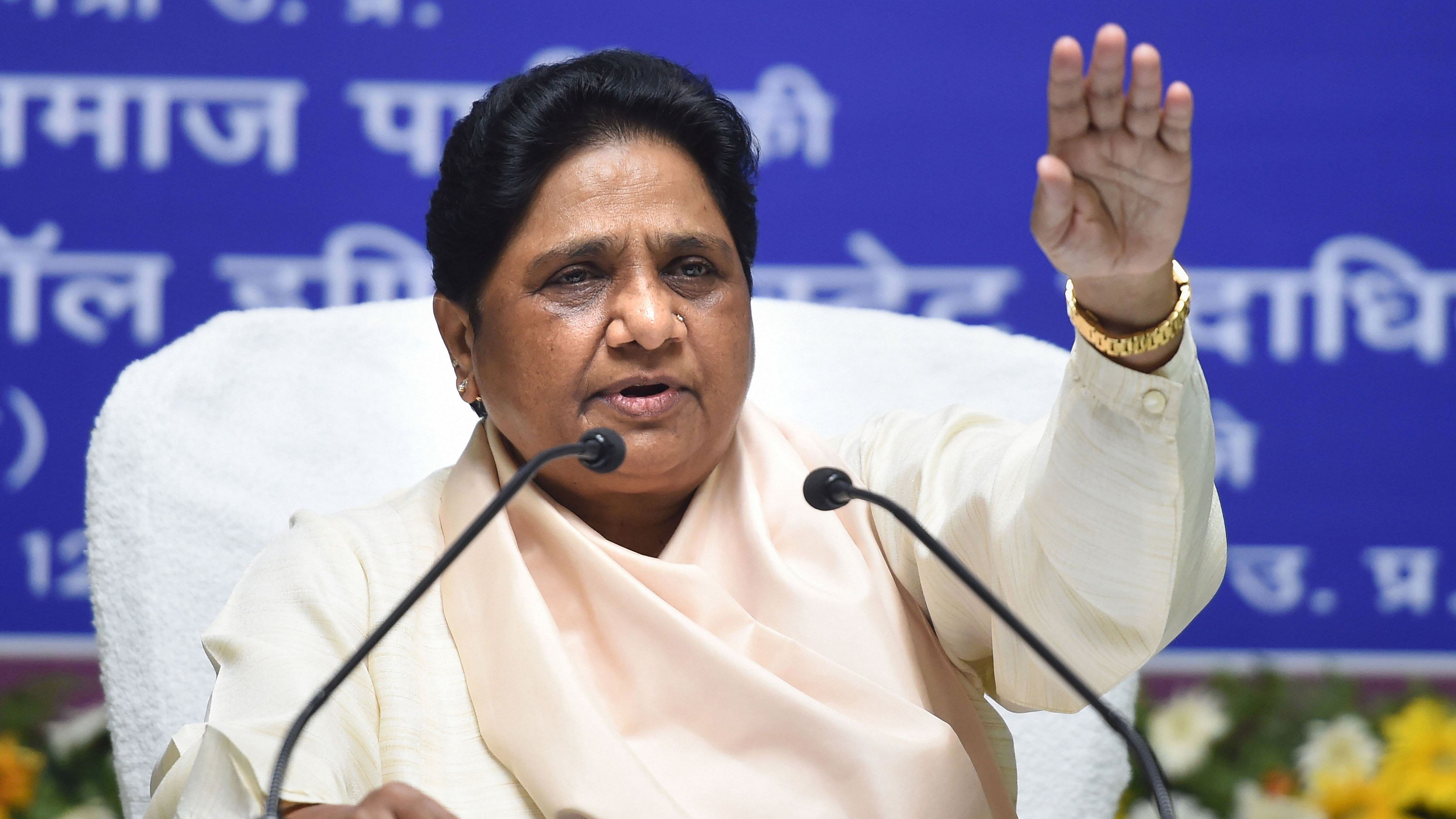 Mayawati. Credit: PTI File Photo