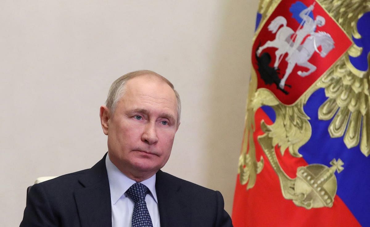 Putin will also give a major speech on Friday following the signing ceremony in the Kremlin and will meet with Moscow-appointed administrators of the Ukrainian region. Credit: Reuters File Photo
