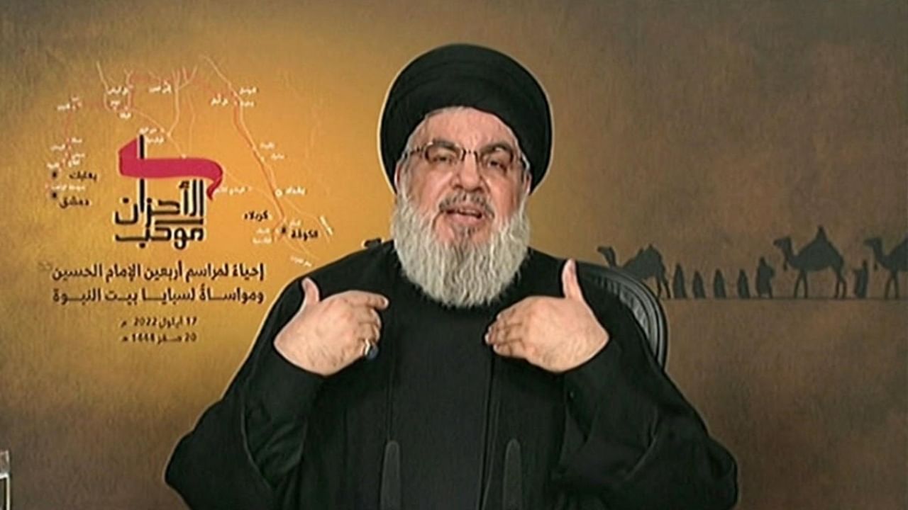 Hezbollah head Hassan Nasrallah. Credit: AFP Photo