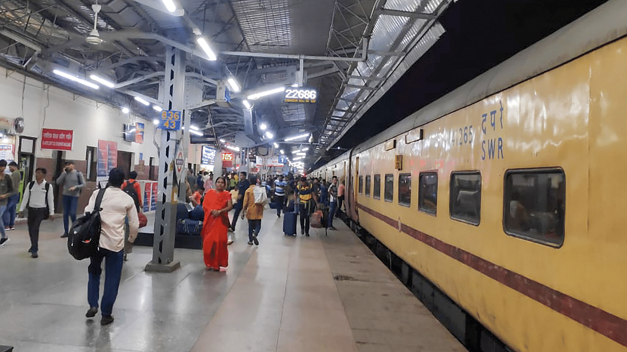 Bhopal railway division adopts energy conservation. Credit: PTI Photo