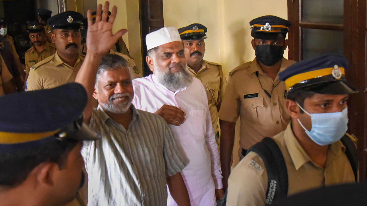 Members of now banned Islamic outfit Popular Front of India (PFI) being produced to a NIA court, in Kochi Credit: PTI File Photo