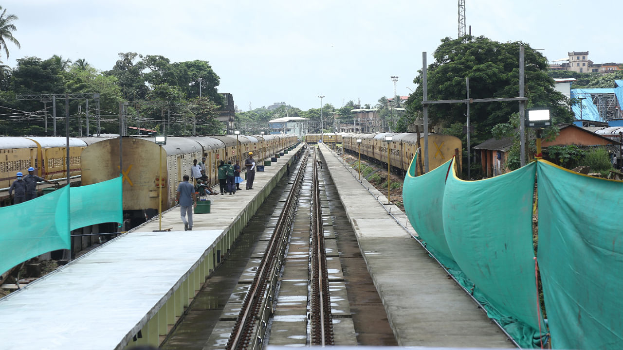 A view of the Mangaluru Central Railway Station. Credit: DH File Photo