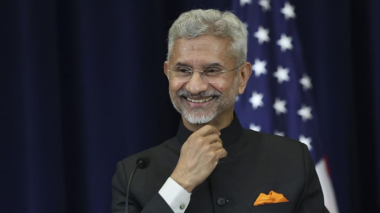 External Affairs Minister S Jaishankar. Credit: AFP Photo