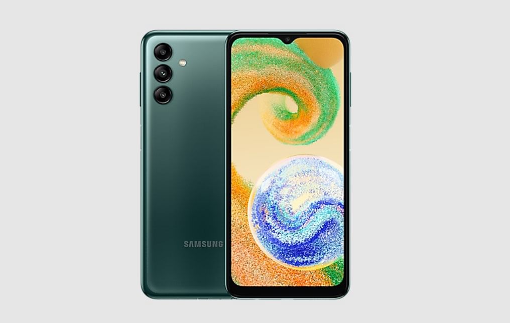 Samsung Galaxy A04s series. Credit: Samsung