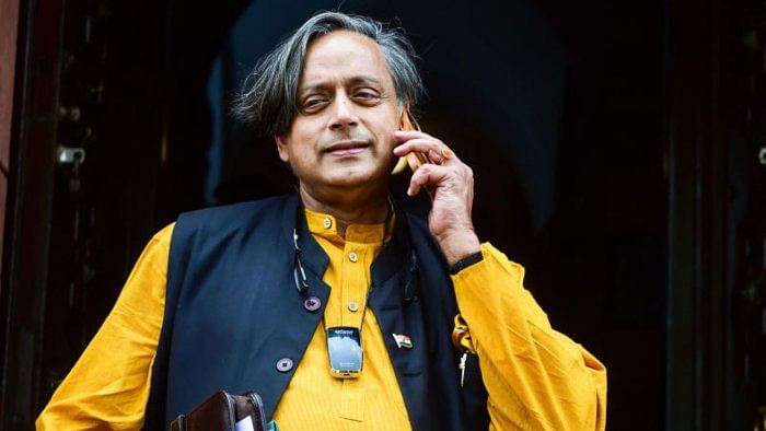 Congress presidential poll candidate Shashi Tharoor. Credit: PTI Photo