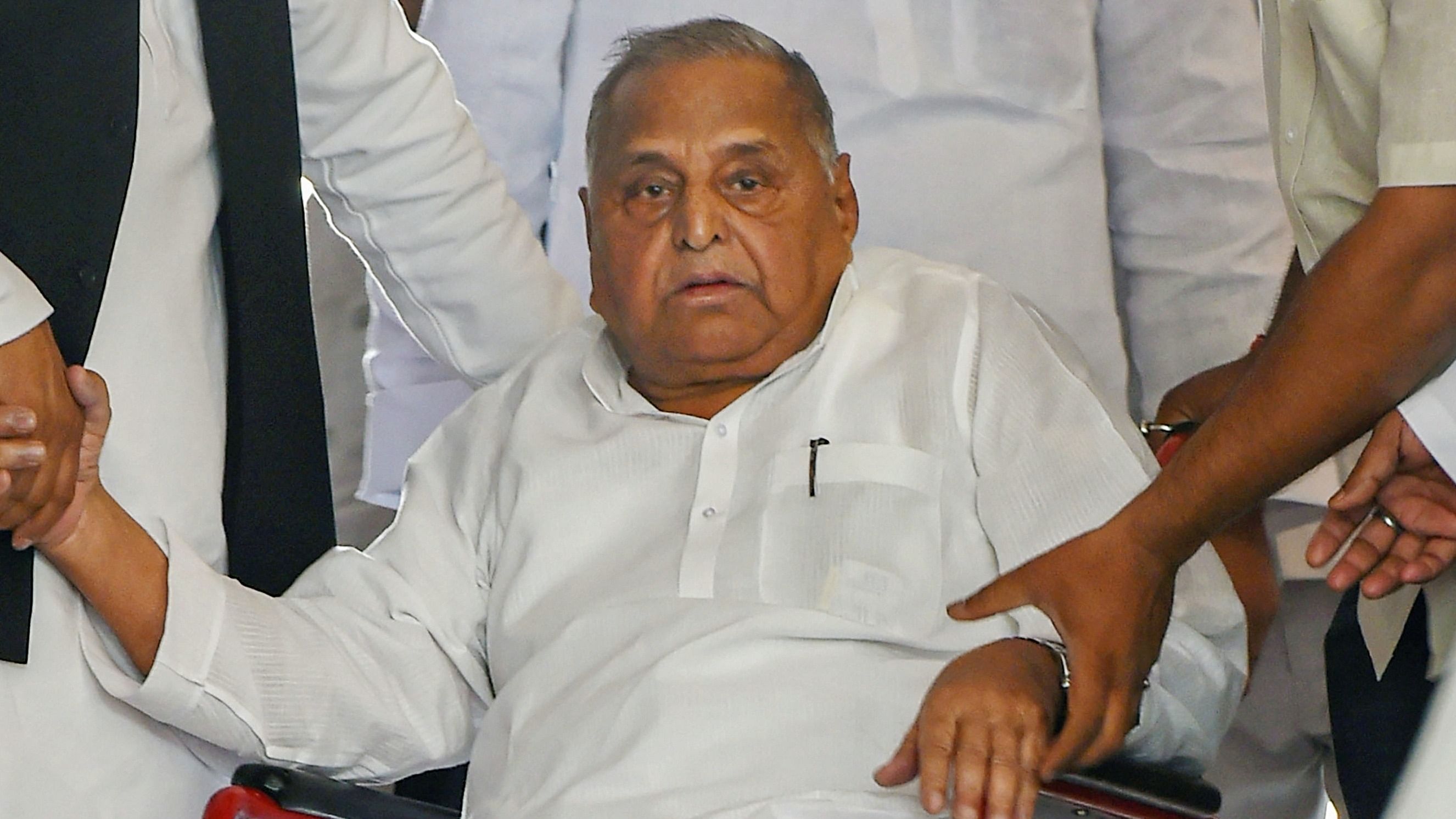 Mulayam Singh Yadav is undergoing treatment in a private hospital in Gurugram. Credit: PTI Photo