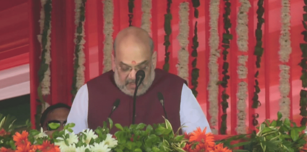 Union Home Minister Amit Shah. Credit: Twitter/@BJP4India