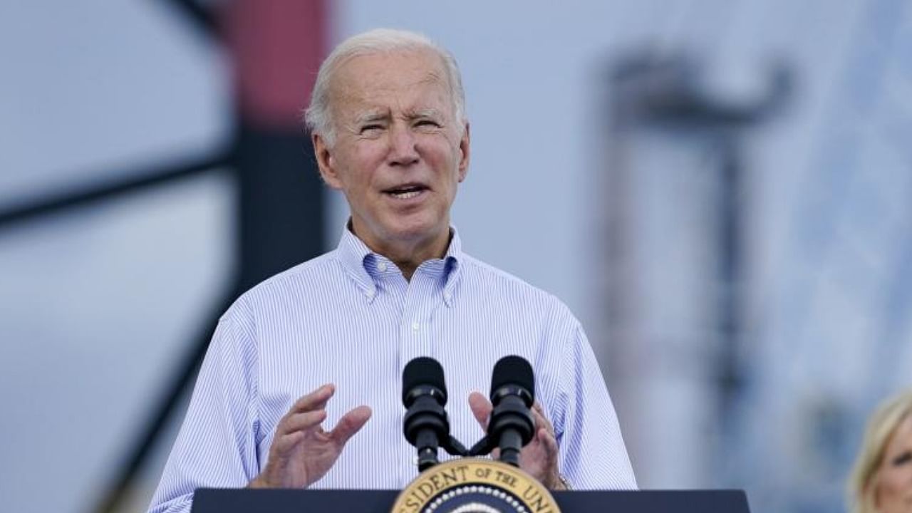 US President Joe Biden. Credit: AP/PTI Photo