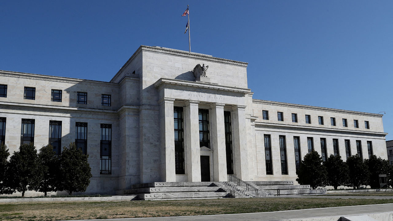 Federal Reserve Board building on Constitution Avenue is pictured in Washington. Credit: Reuters File Photo