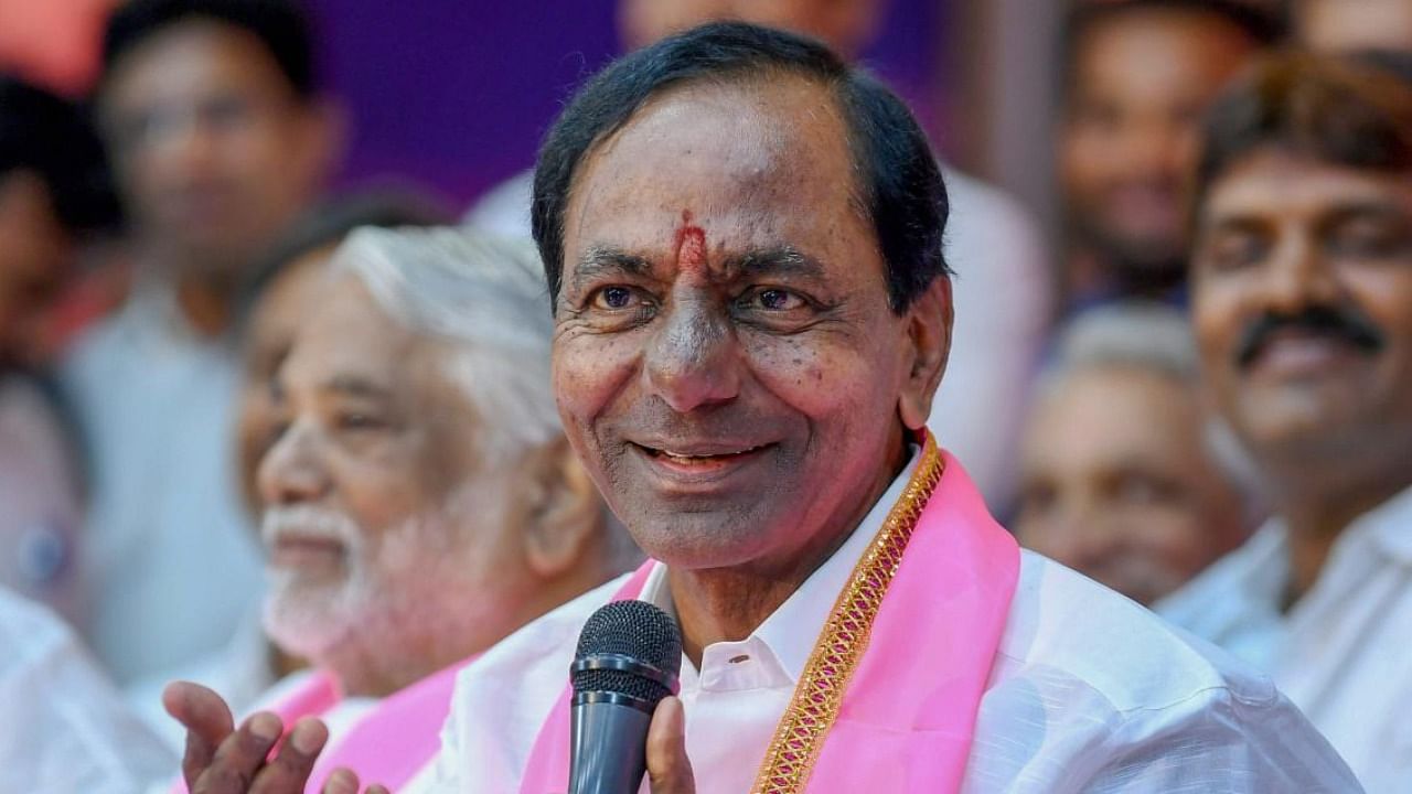 K Chandrasekhar Rao. Credit: PTI