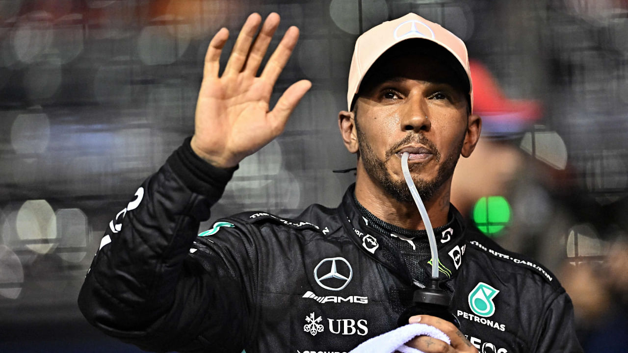 Mercedes driver Lewis Hamilton. Credit: AFP File Photo