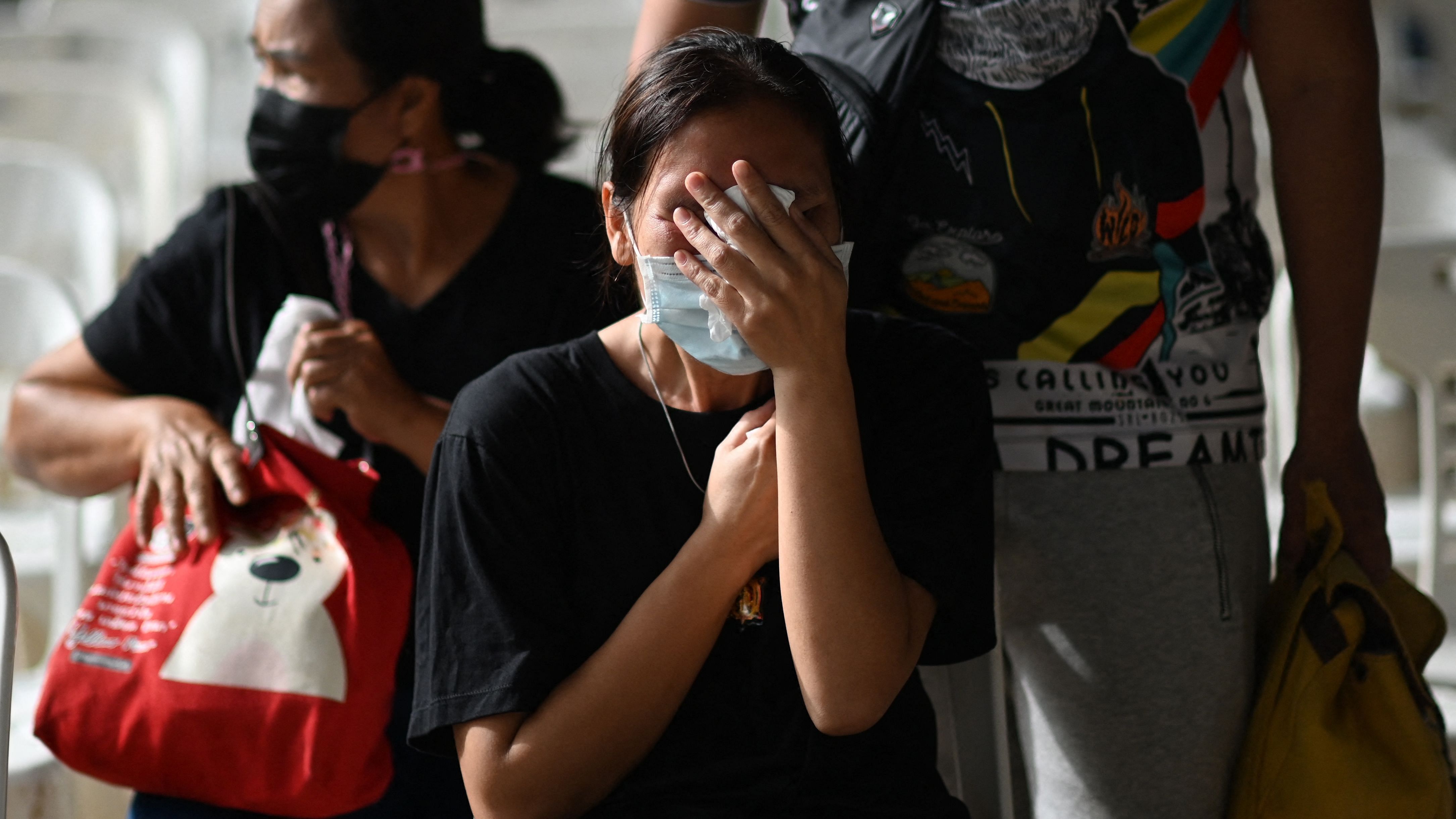 A mother of a victim cries outside a nursery in Thailand's northeastern Nong Bua Lam Phu province. Credit: AFP Photo