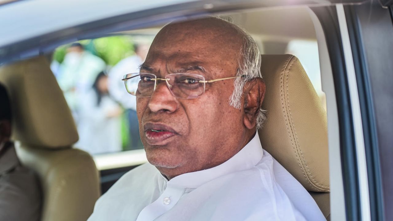 Mallikarjun Kharge. Credit: PTI Photo