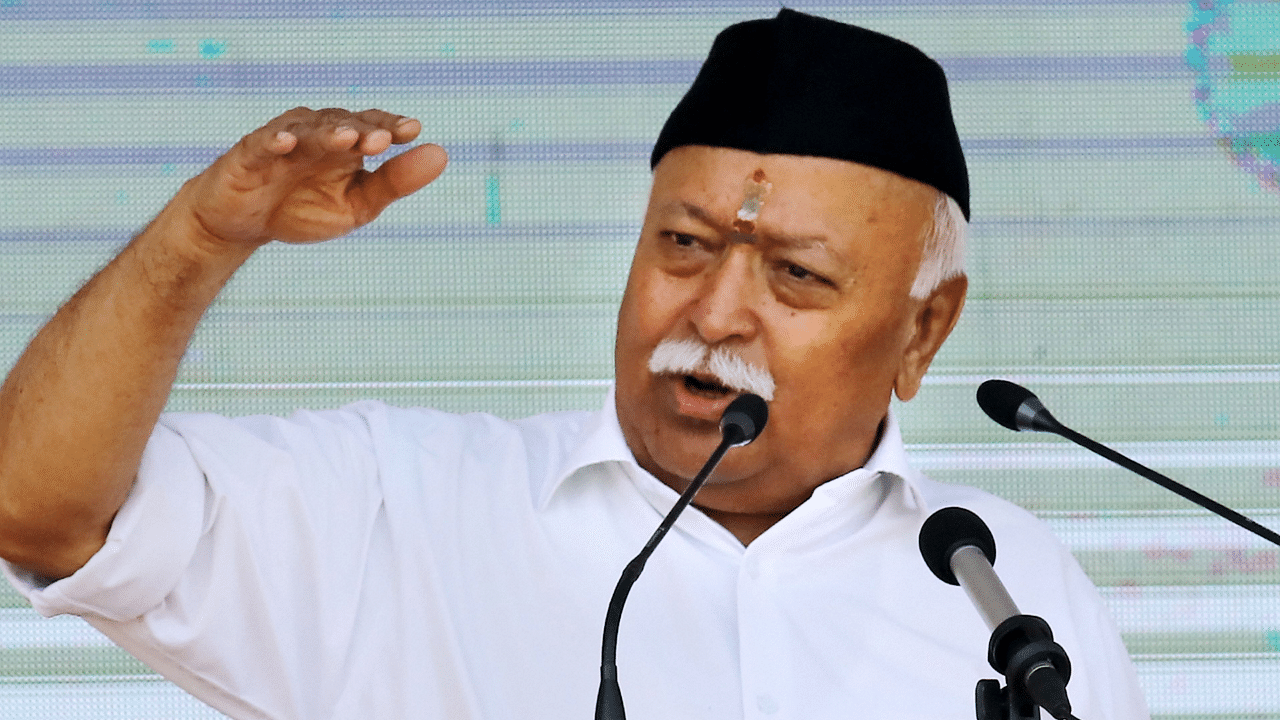 RSS chief Mohan Bhagwat. Credit: PTI Photo