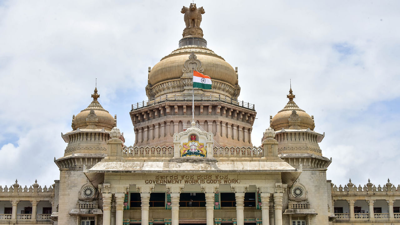 The Vidhana Soudha. Credit: DH File Photo