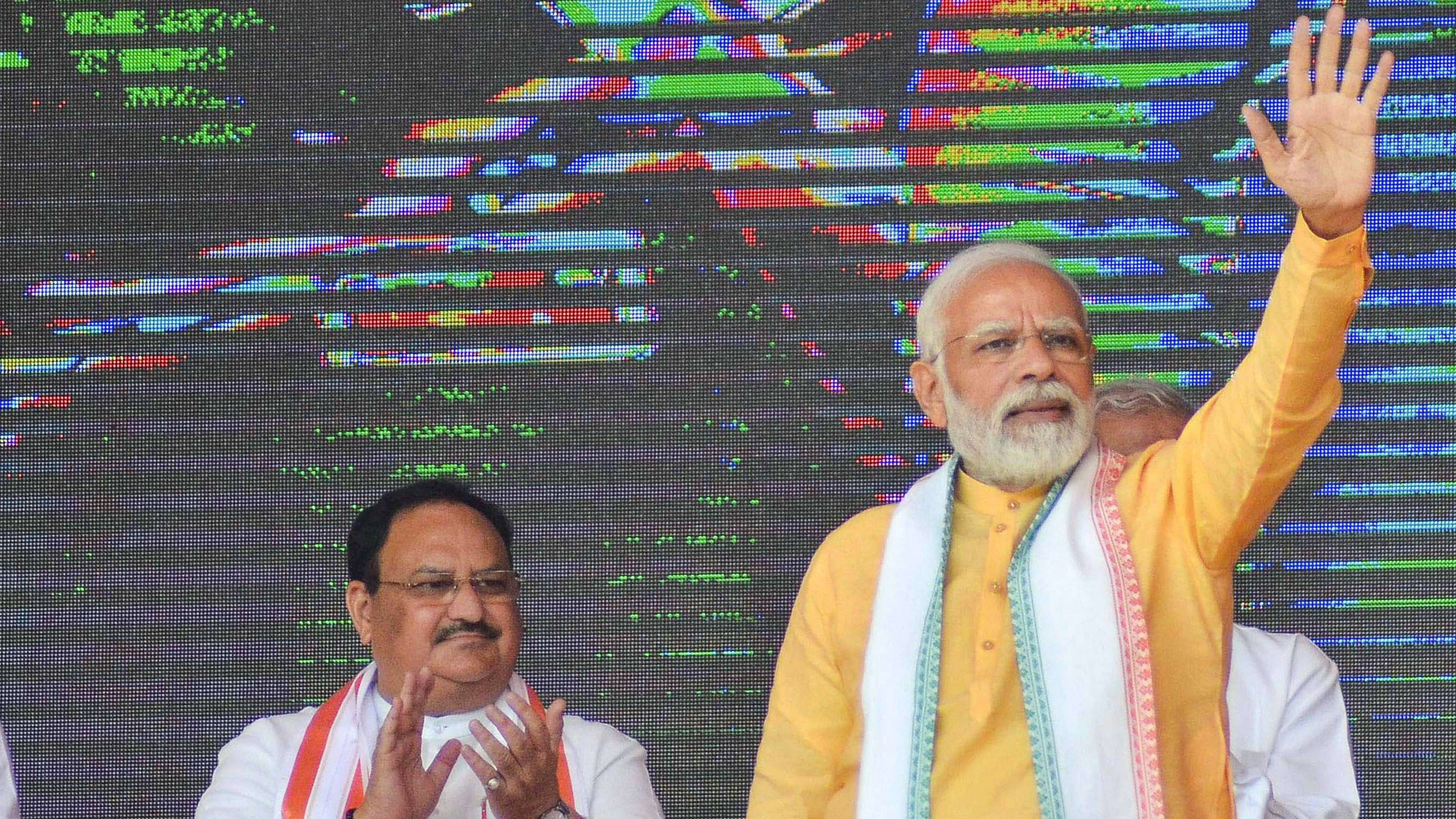 On Monday, the Prime Minister will be at Amod in Bharuch district where he will dedicate to the nation various projects worth more than Rs 8,000 crore. Credit: PTI Photo