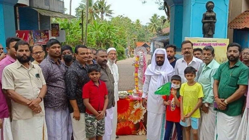 Harmony among temple, mosque and church brings attention to Kerala village. Credit: Special arrangement