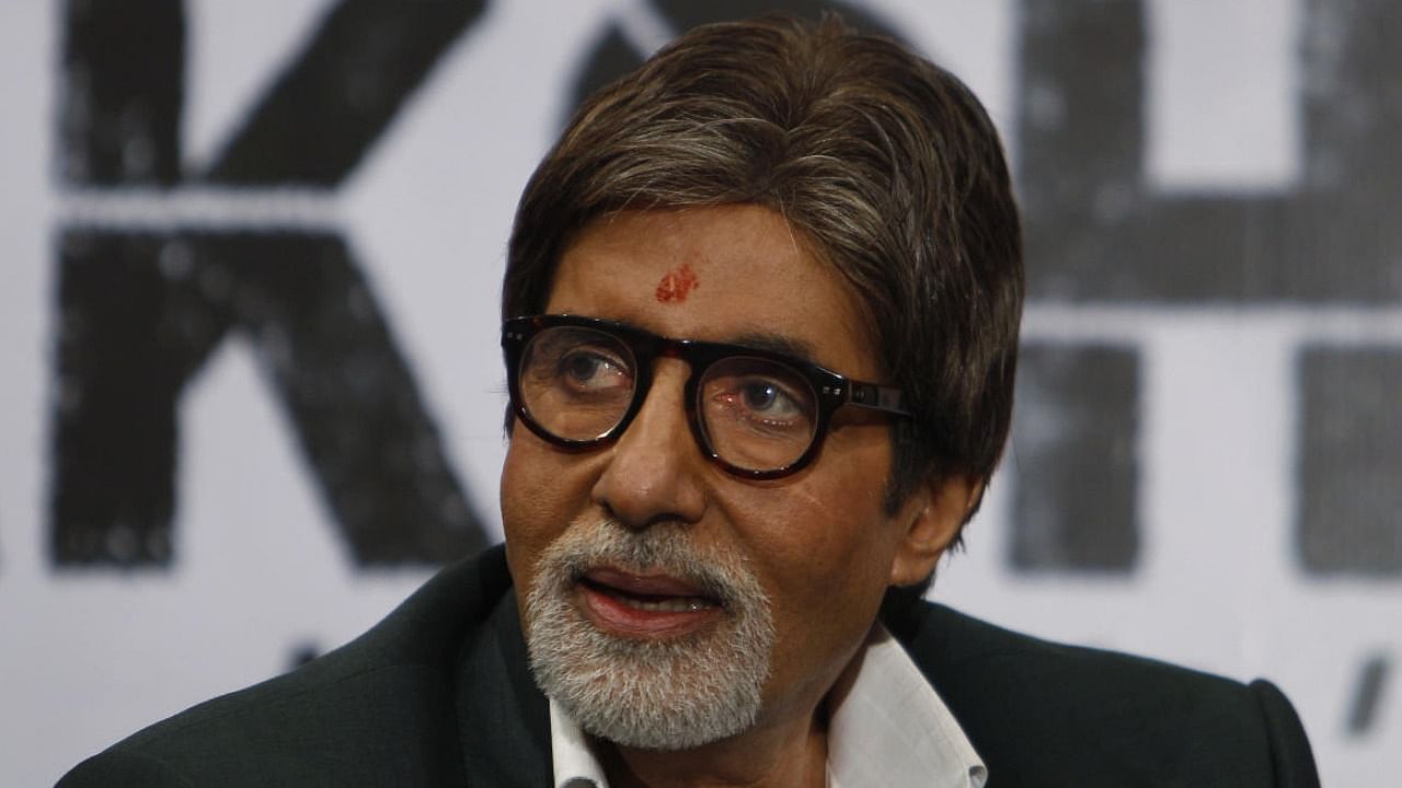 File photo of Bollywood actor Amitabh Bachchan. Credit: AP Photo 