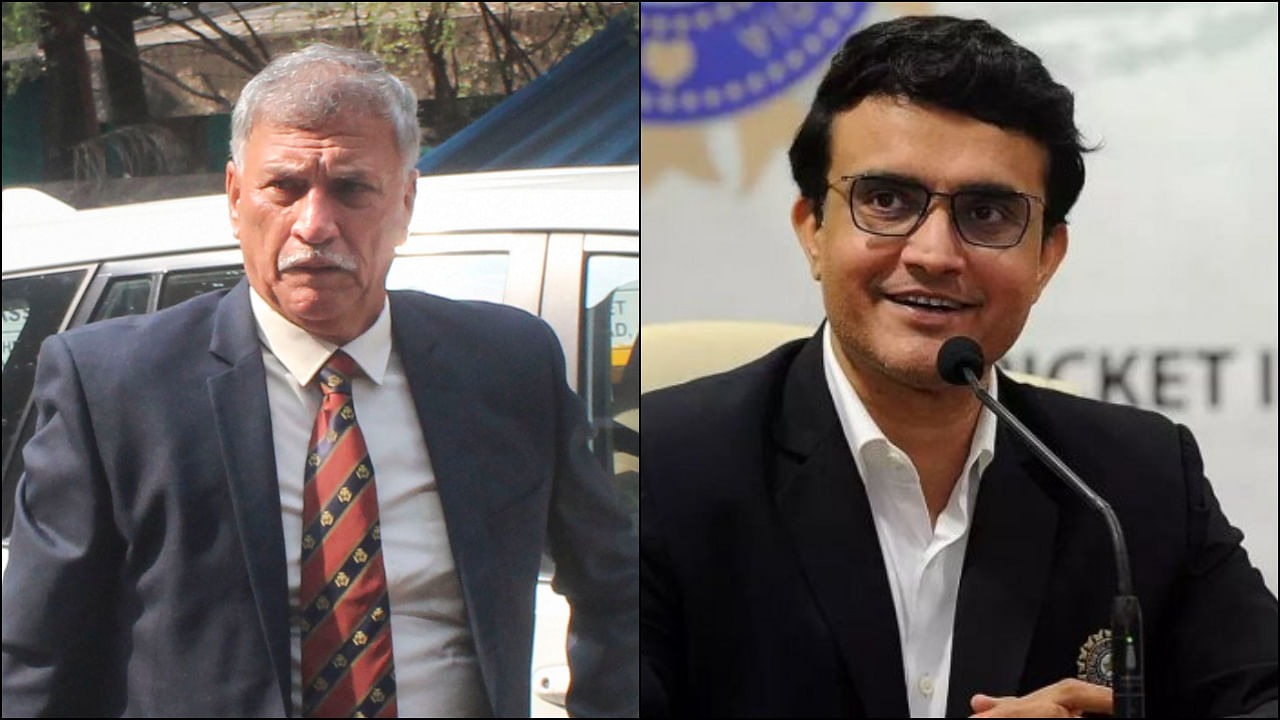 Roger Binny (L) and Sourav Ganguly. Credit: PTI, IANS File Photos