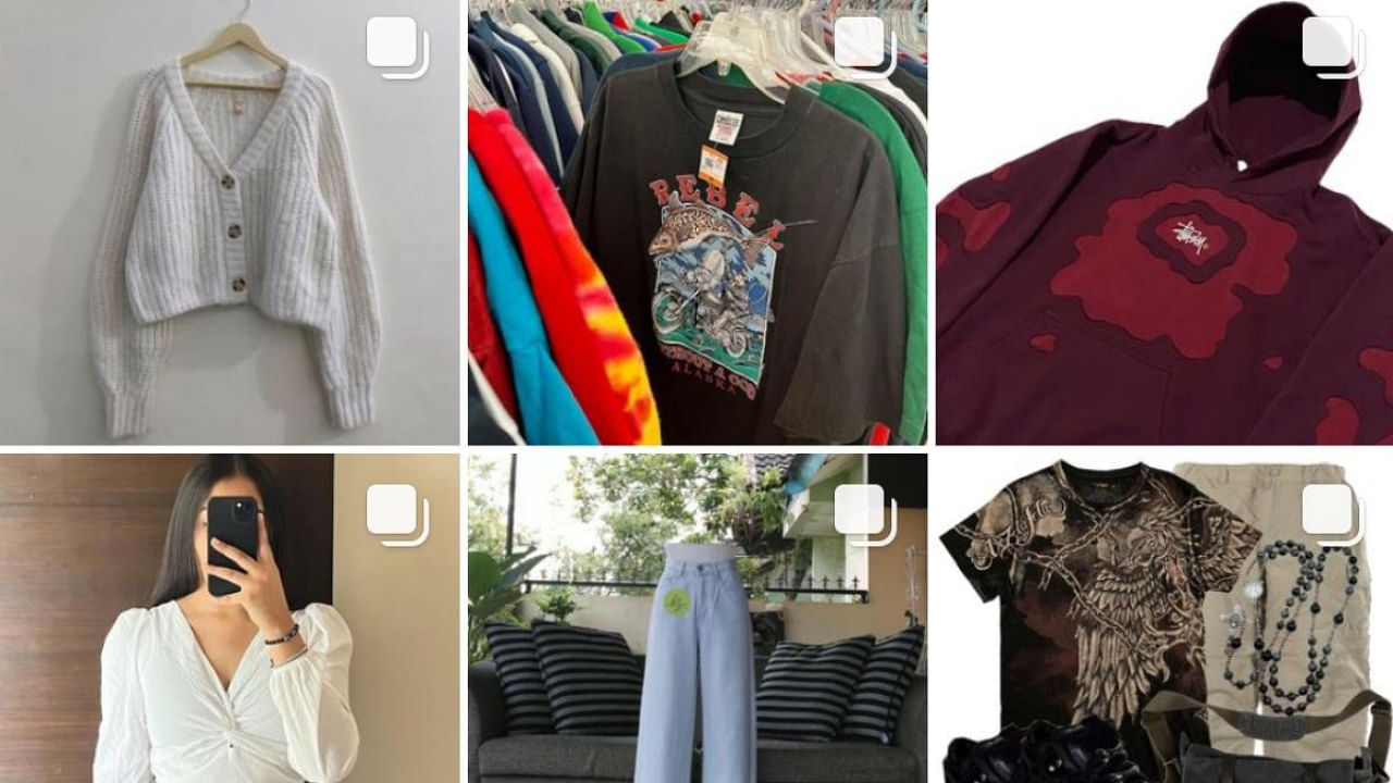 Instagram thrift stores. Representative image. Credit: Special Arrangement