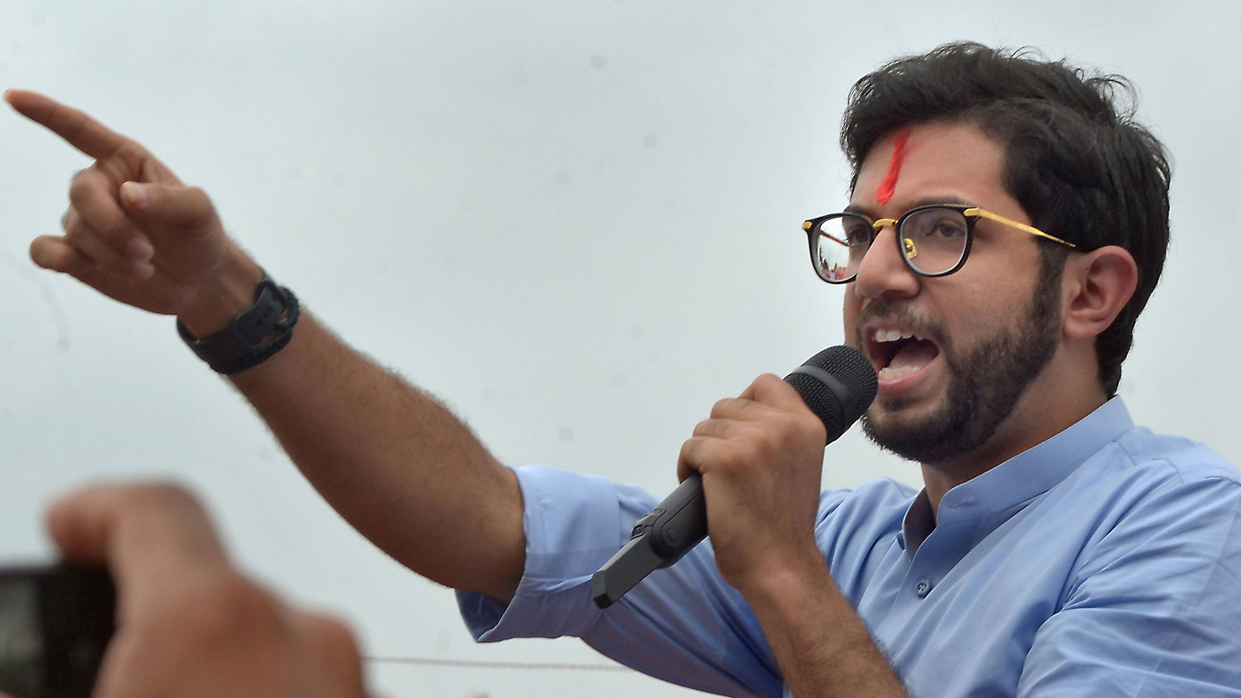 "Uddhav Thackeray took everyone together. But today, anyone who is progressive is sidelined," Aaditya Thackeray said. Credit: PTI Photo
