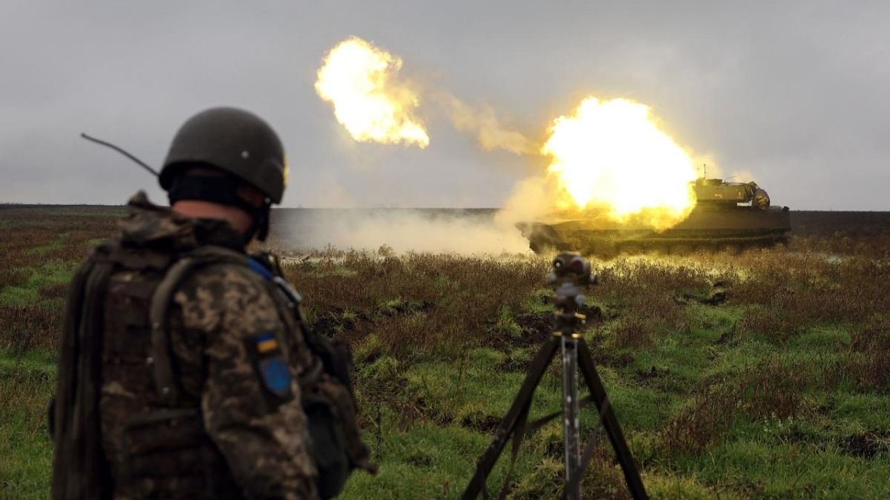 Russia recently began a bombing blitz across Ukraine. Credit: AFP Photo