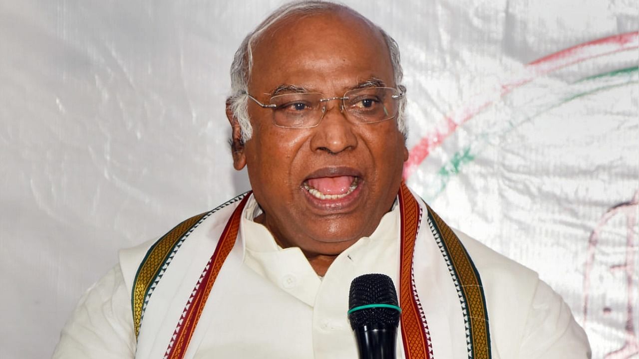 Mallikarjun Kharge. Credit: PTI Photo